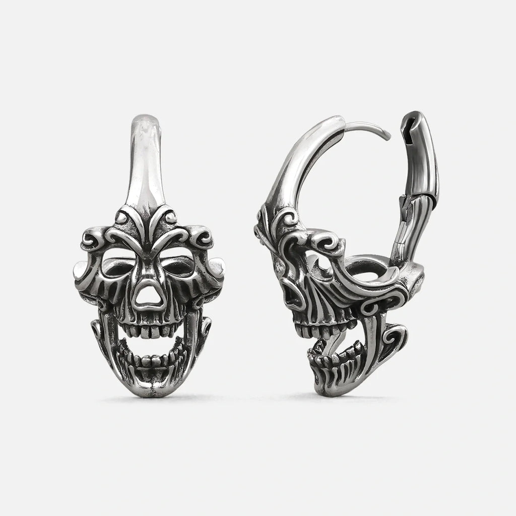 MASKED SKULL EARRINGS