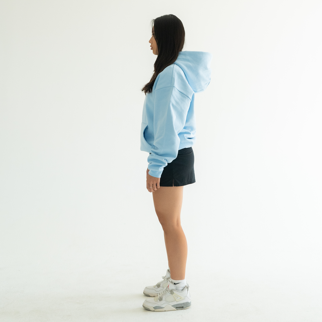 600 GSM 'Baby Blue' Core Hoodie